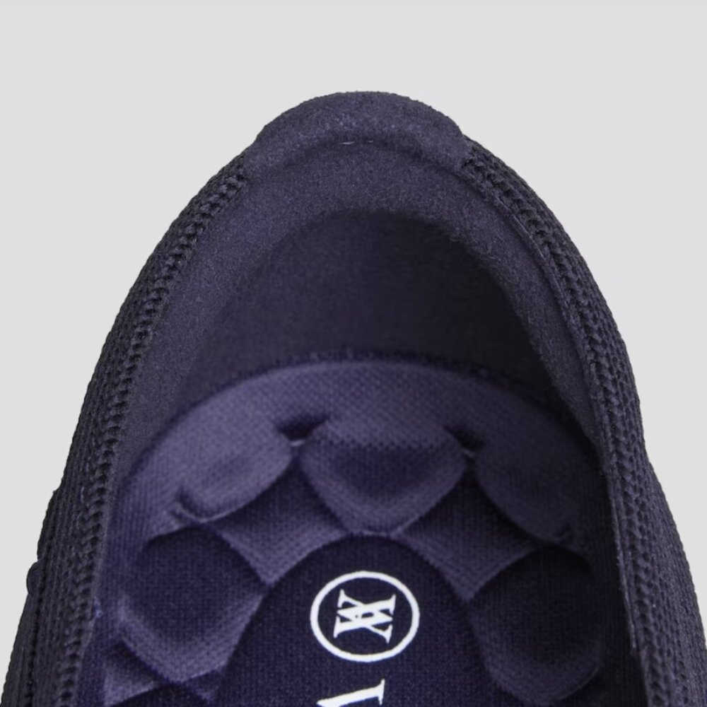 VIVAIA Authentic Square-Toe V-Cut Flats (Margot 2.0) **NEW** Navy EU 39.5 US 8.5 - Picture 7 of 11